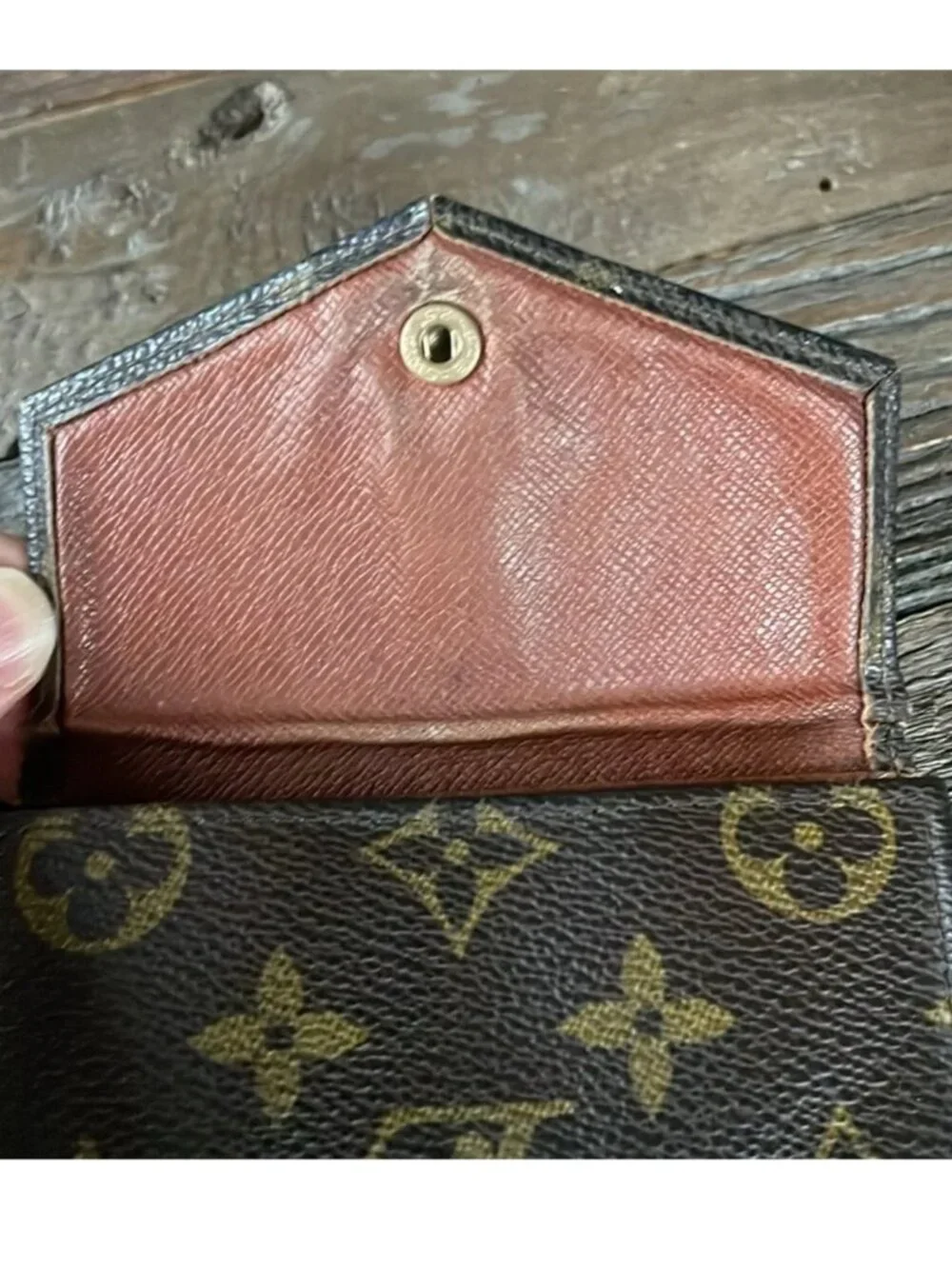 Louis Vuitton snap wallet Vintage